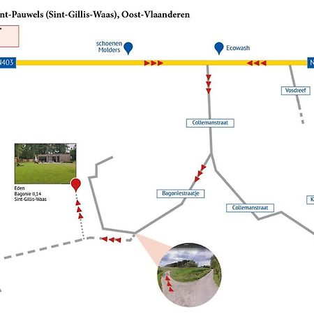 Eden Villa Sint-Pauwels Kültér fotó