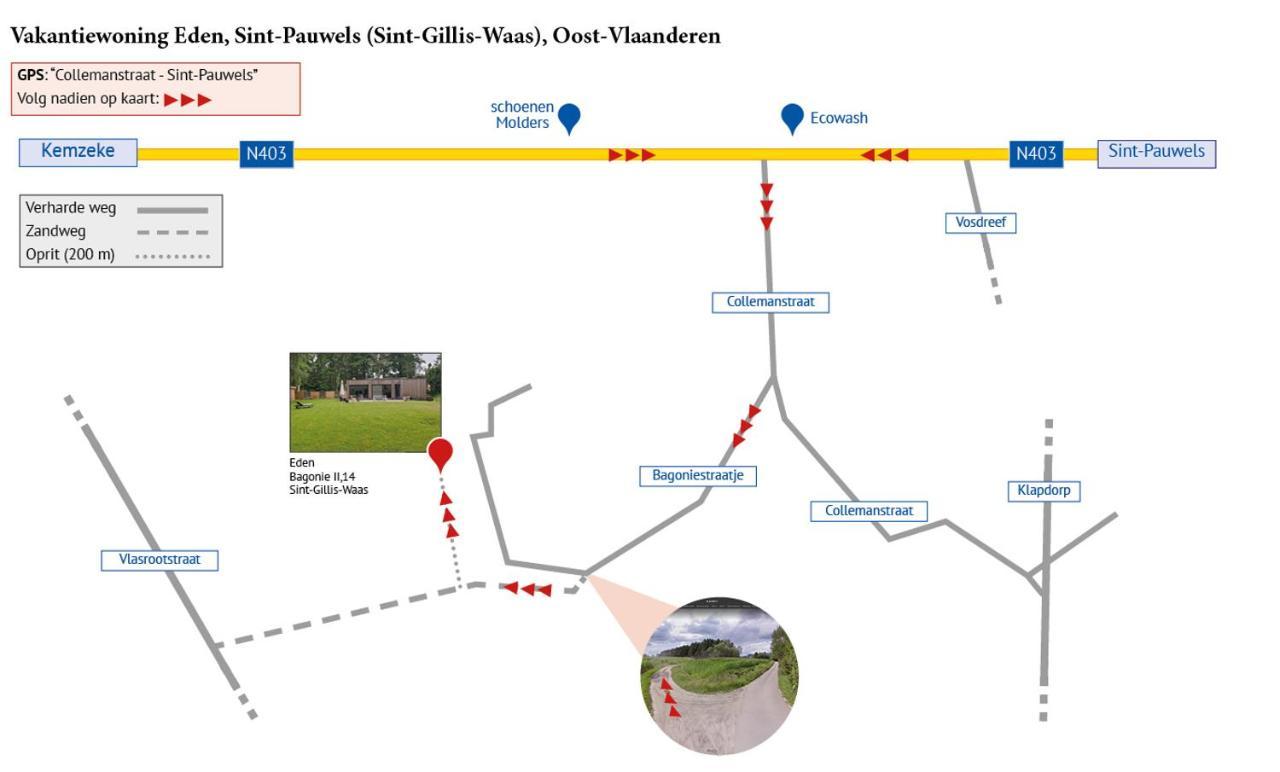 Eden Villa Sint-Pauwels Kültér fotó